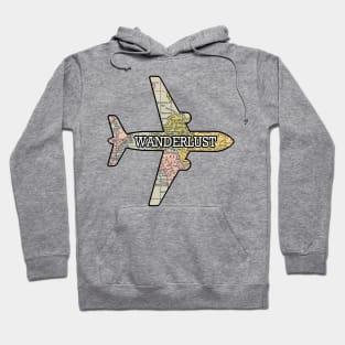 Wanderlust Airplane Hoodie